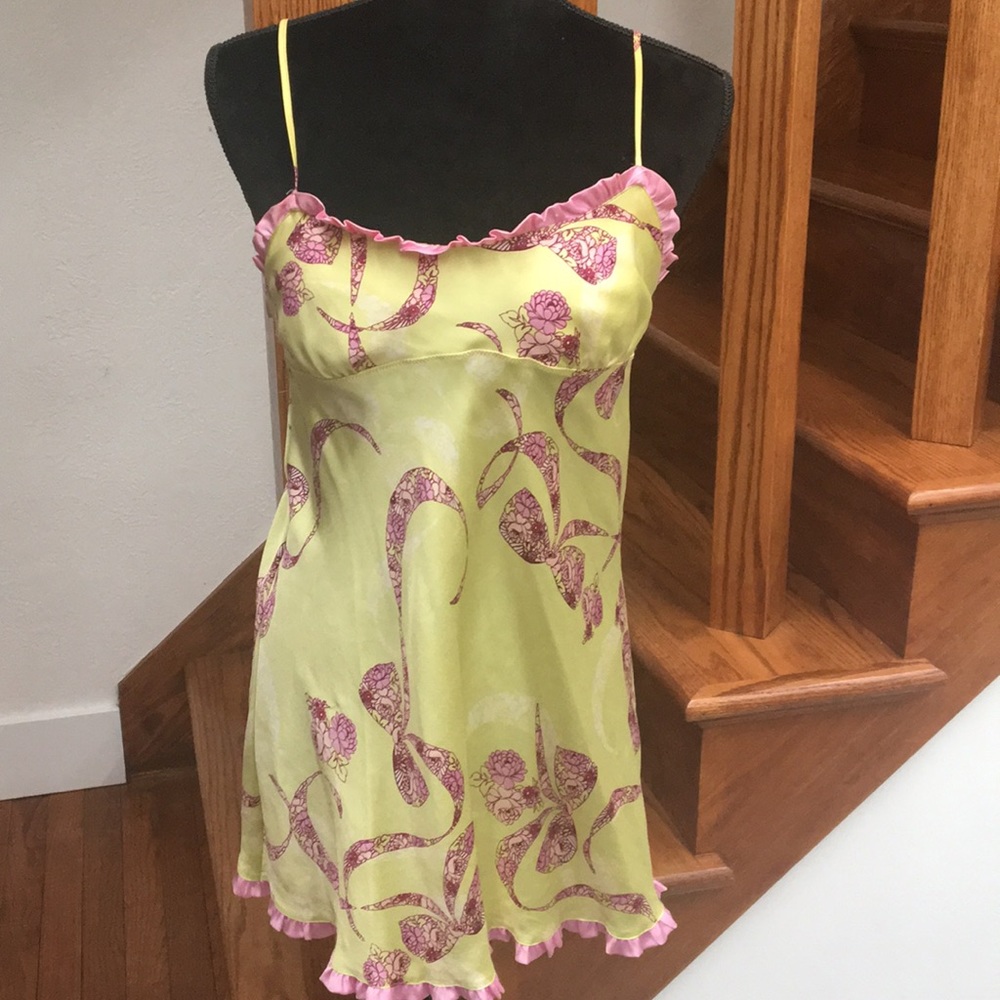 Victoria’s Secret Silk Teddy Nightgown